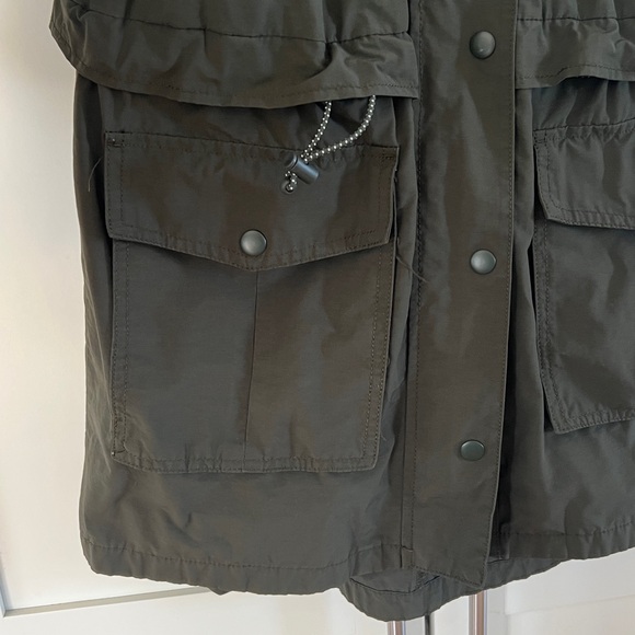 J. Crew Olive Hooded Spring Jacket - Picture 4 of 8